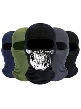 Balaclava Face Mask UV Protection Cooling Neck Gaiter Windproof Ski Hood
